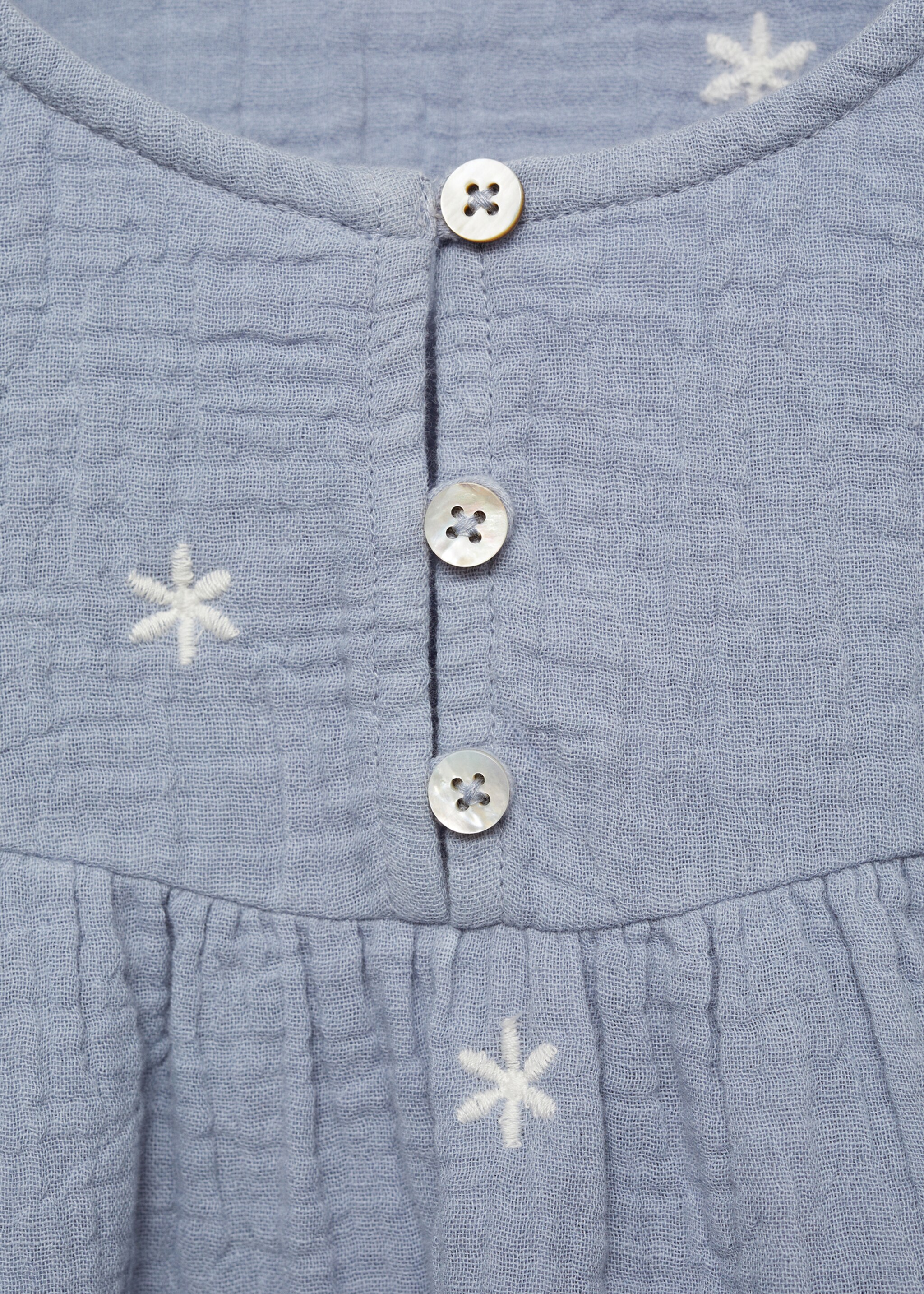 Embroidered details blouse - Details of the article 8