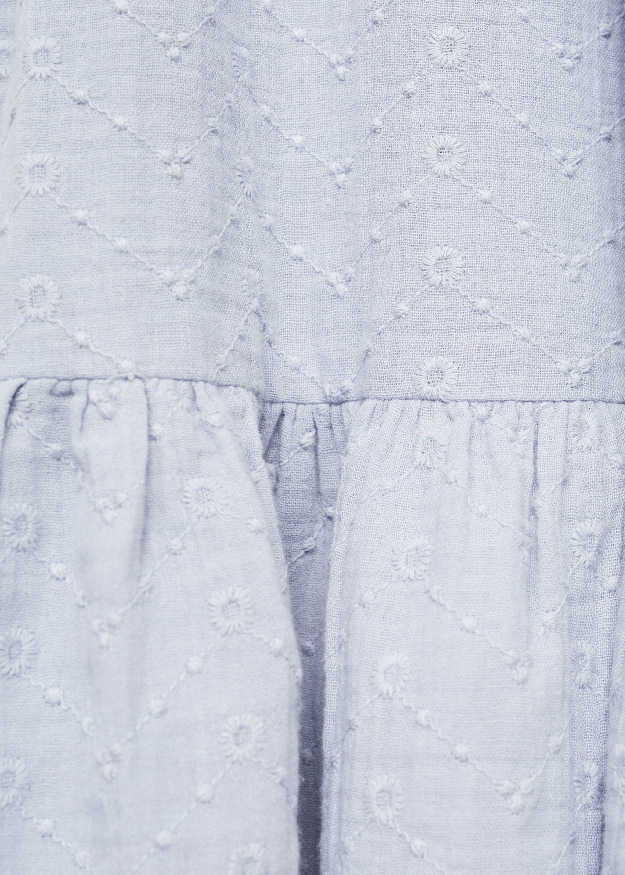 Embroidered detail dress - Details of the article 0