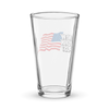 New York Post Flag pint glass