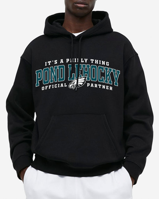 Philadelphia Eagles x Pond Lehocky Black Hoodie