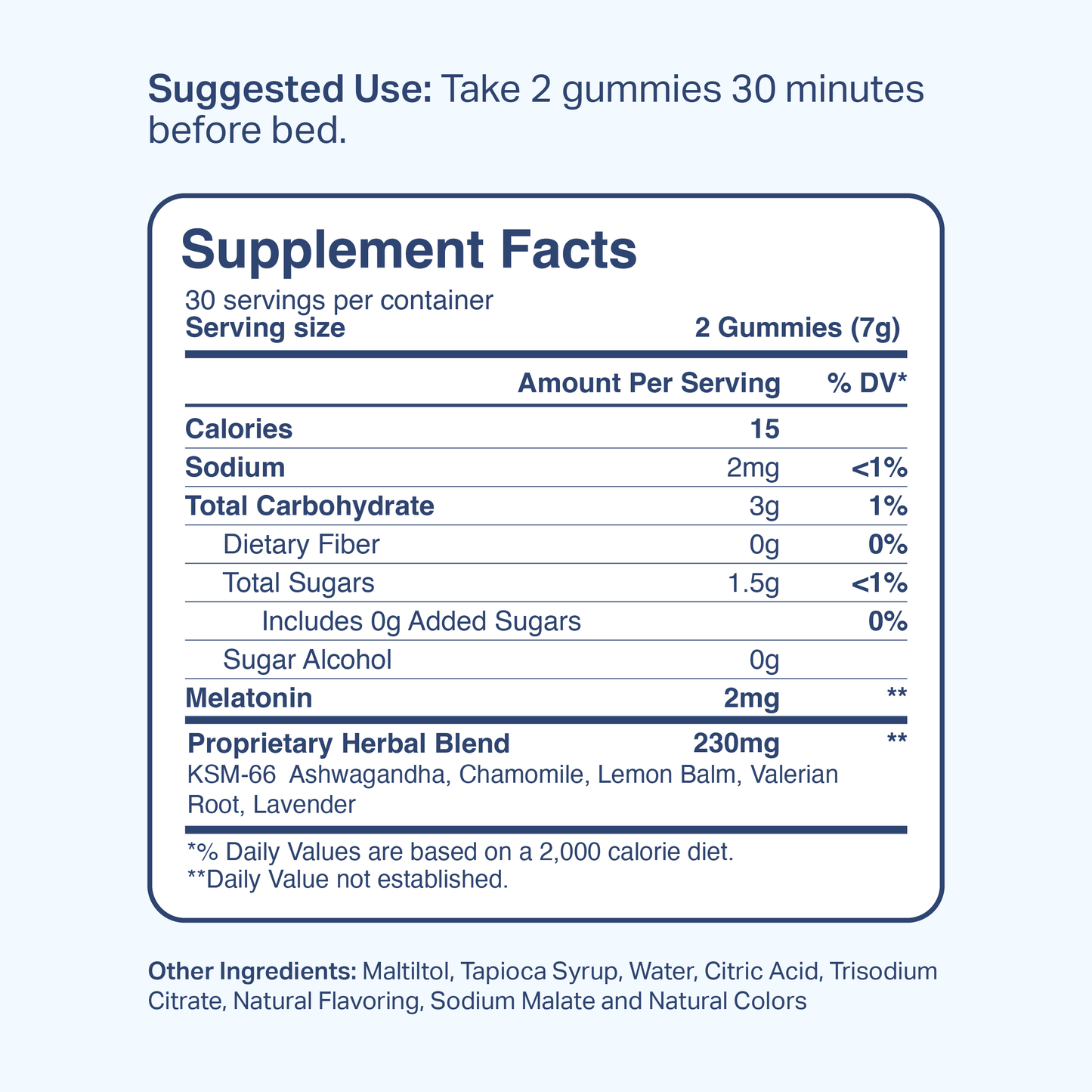 Rest Support Melatonin Gummies