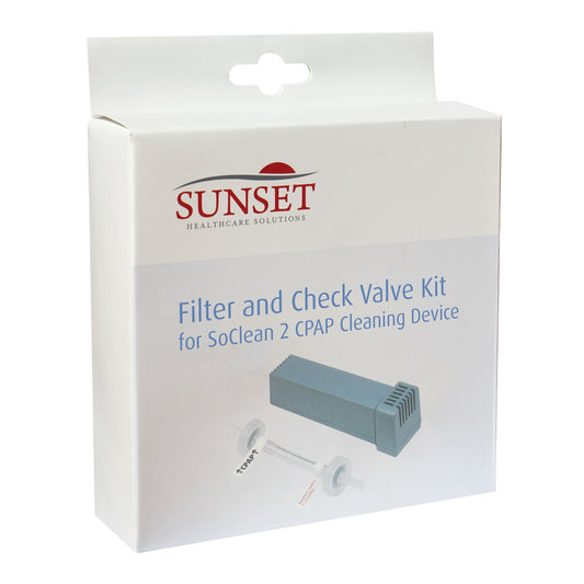 Sunset Healthcare Solutions Filter and Check Valve Kit for SoClean 2 CPAP Cleaning Device