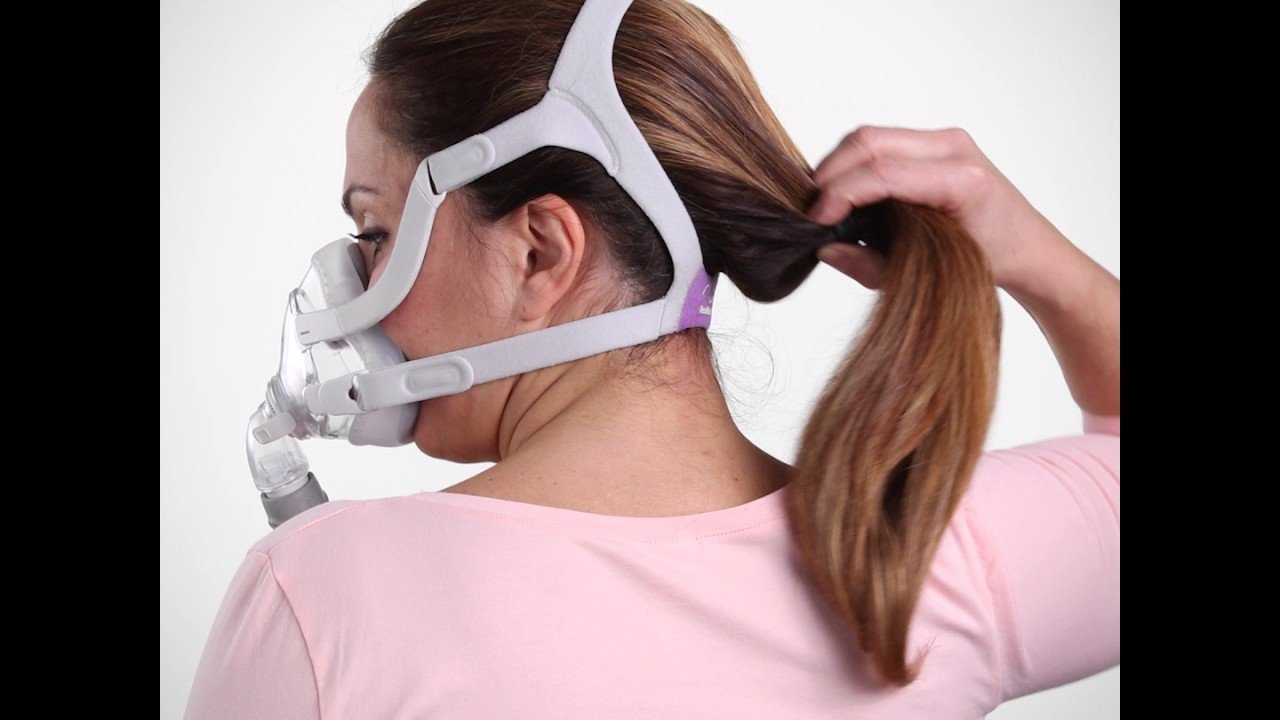 ResMed For Her / Small AirTouch F20 Full Face CPAP Mask from ResMed