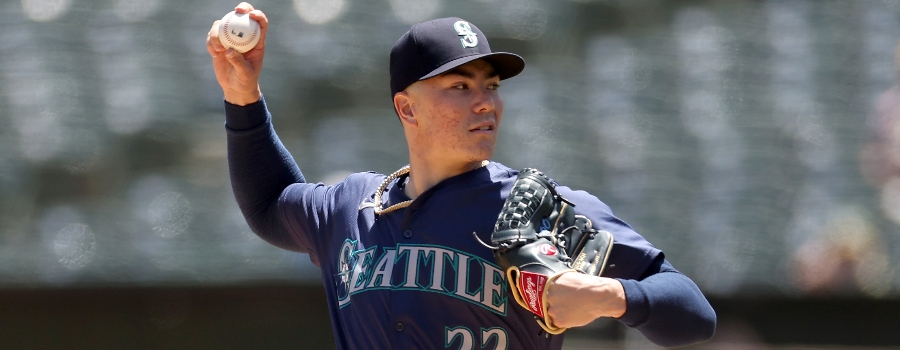 Seattle Mariners pitcher Bryan Woo