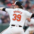 Baltimore Orioles pitcher Corbin Burnes