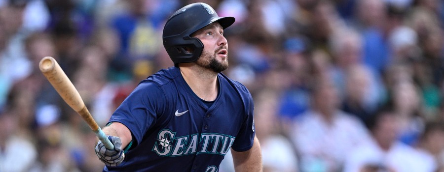 Seattle Mariners catcher Cal Raleigh