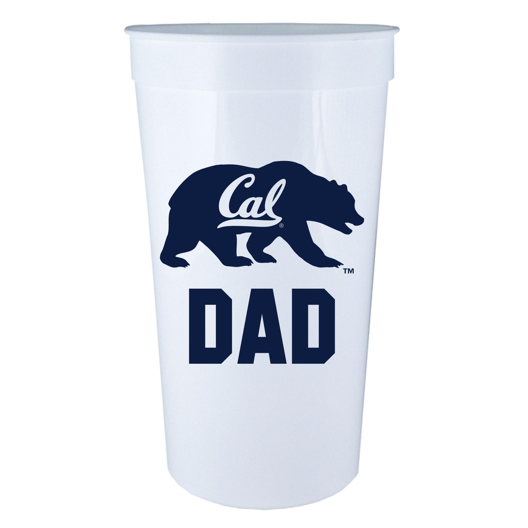 Cal Bear Dad Smooth Stadium Cup 32oz; $3.99