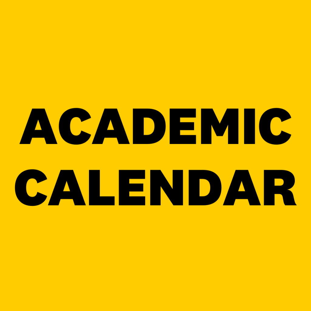 Academic Calendar