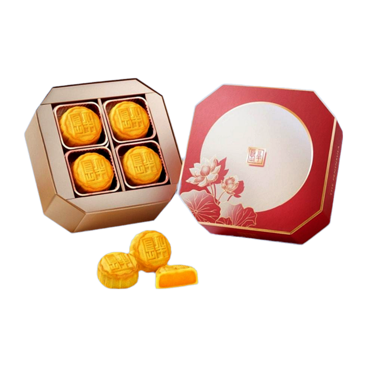 The Peninsula Mini Egg Custard Mooncake 8 Pcs 1 each