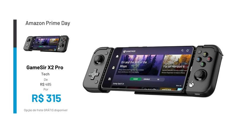 Compre o GameSir X2 Pro com um descontasso nesse Prime Day!