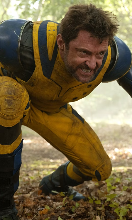 Hugh Jackman oblečený v klasickém Wolverinu obleku z nového Deadpool filmu na natáčení rozplakal dospělé muže