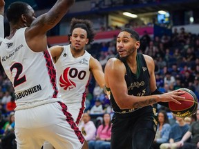 Sean Miller-Moore and the Calgary Surge beat Cody John and the Saskatchewan Rattlers 95-87 on Sunday at the Sasktel Centre to inch closer to a playoff spot.