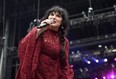 Ann Wilson, of Heart, performs at RFK Stadium in Washington on July 4, 2015.