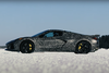 A teaser image of a 2024 hybrid Chevrolet Corvette