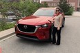 Carissa Williams with the 2024 Mazda CX-90 PHEV.