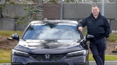 Chris Skelton with the 2023 Honda Civic 5D Sport Touring.