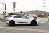 A Waymo autonomous vehicle on Cesar Chavez Street in San Francisco, on November 17, 2023