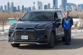 Don Wilson with the 2024 Toyota Grand Highlander.