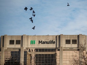 Manulife Financial's offices in Toronto.