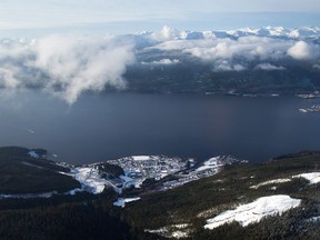 The Haisla First Nation's Kitimaat Village along the Douglas Channel near Kitimat, B.C., 2012.