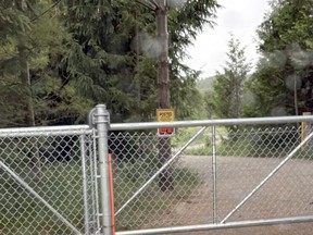 Entrance to Warner Preserve, Grand Bend