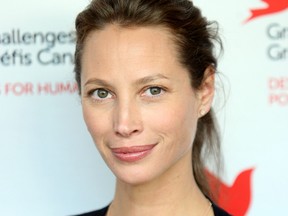 American model Christy Turlington Burns attends the Canadian screening of her film "No Woman No Cry" in Toronto, May 13, 2011.