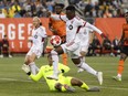 Toronto FC midfielder Derrick Etienne