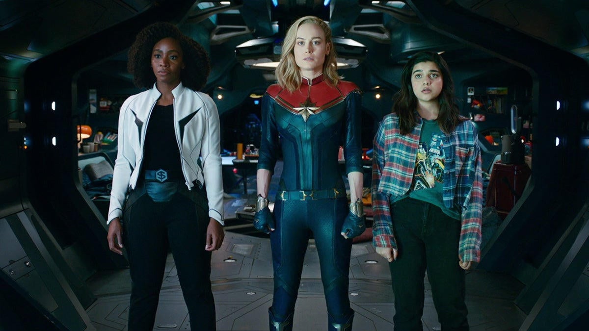 the-marvels-movie-brie-larson-teyonah-parris-iman-vellani