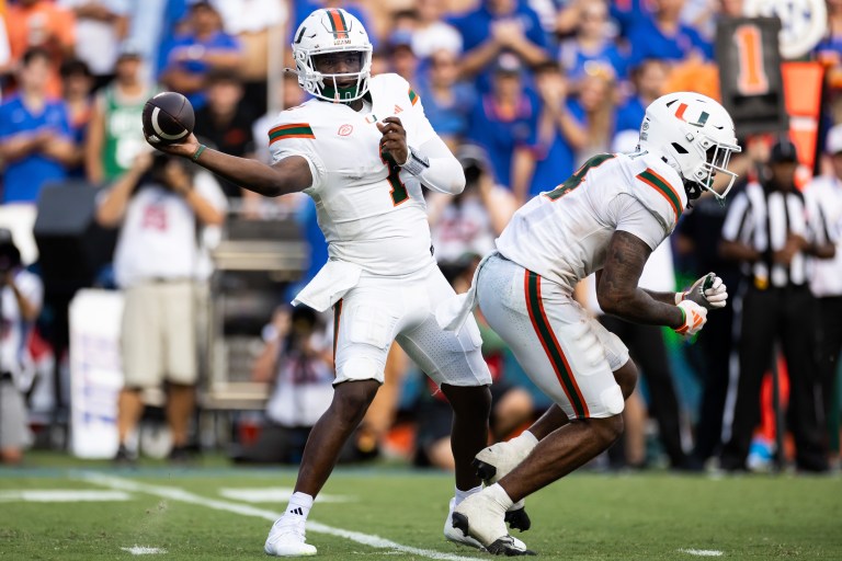 NCAA Football: Miami at Florida