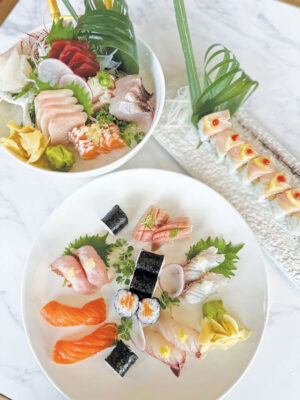 Splurge on sushi