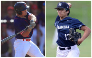 Player of the Year Sean Yamaguchi and Pitcher of the Year Greyson Osbun are baseball grinders