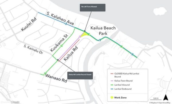 Kokua Line: When will work end on Kalapawai Roundabout?