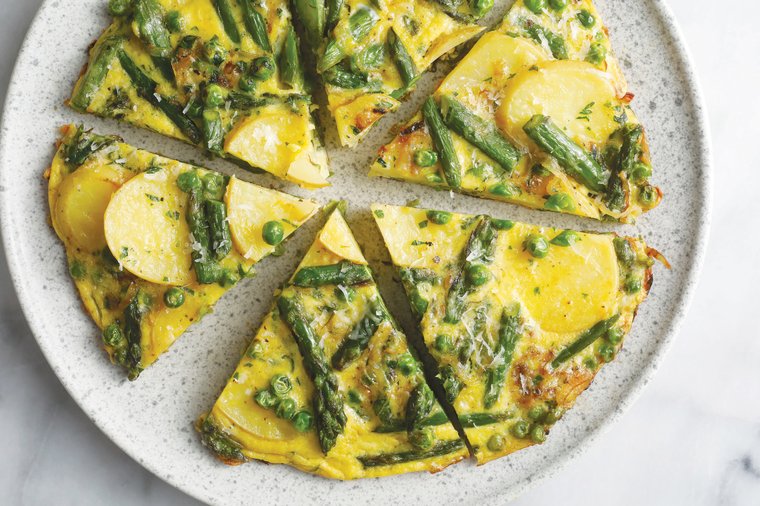 This simple frittata is packed with veggies
