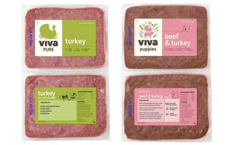 Viva Raw pet food recalled due to listeria contamination