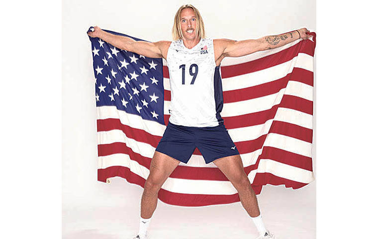 Taylor Averill went from party boy to college volleyball star to Paris-bound Olympian