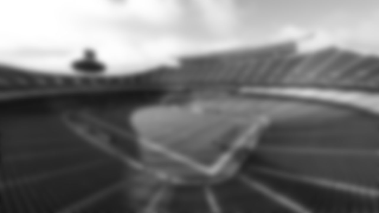 A scenic view of GEHA Field at Arrowhead Stadium prior to the week three NFL football game against the Chicago Bears, Sunday, September 26, 2023 in Kansas City.