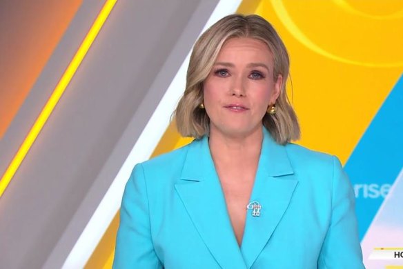 Channel Seven presenter Edwina Bartholomew made an announcement about a cancer diagnosis on Friday morning. Vision: Channel Seven