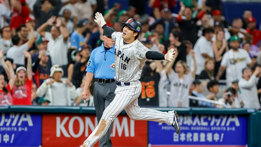 Ohtani terminó el Clásico con un promedio de .435/.606/.739, impulsando ocho carreras con un home run y cuatro dobles