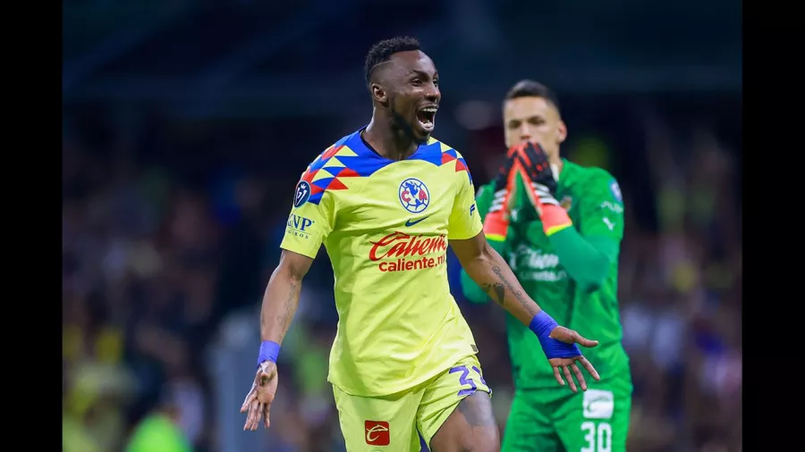 Así celebraron las Águilas los goles de la clasificación.