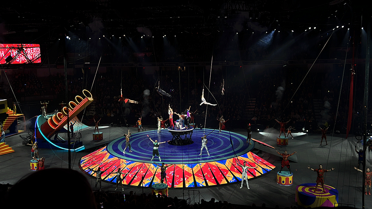 Ringling Circus finale