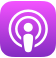 Apple Podcasts podcast player icon