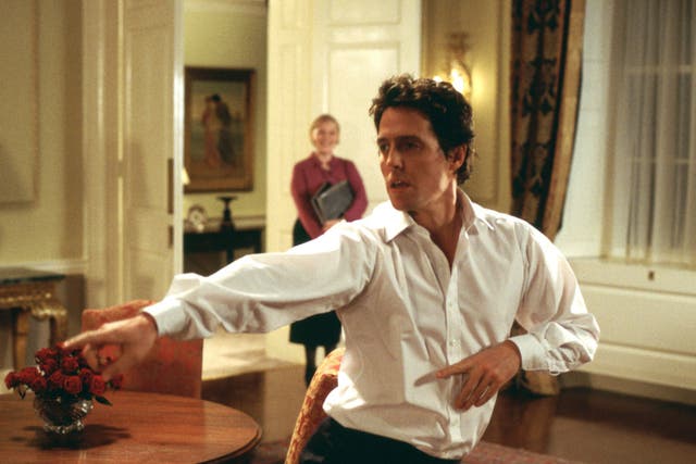 <p>Hugh Grant in Love Actually</p>