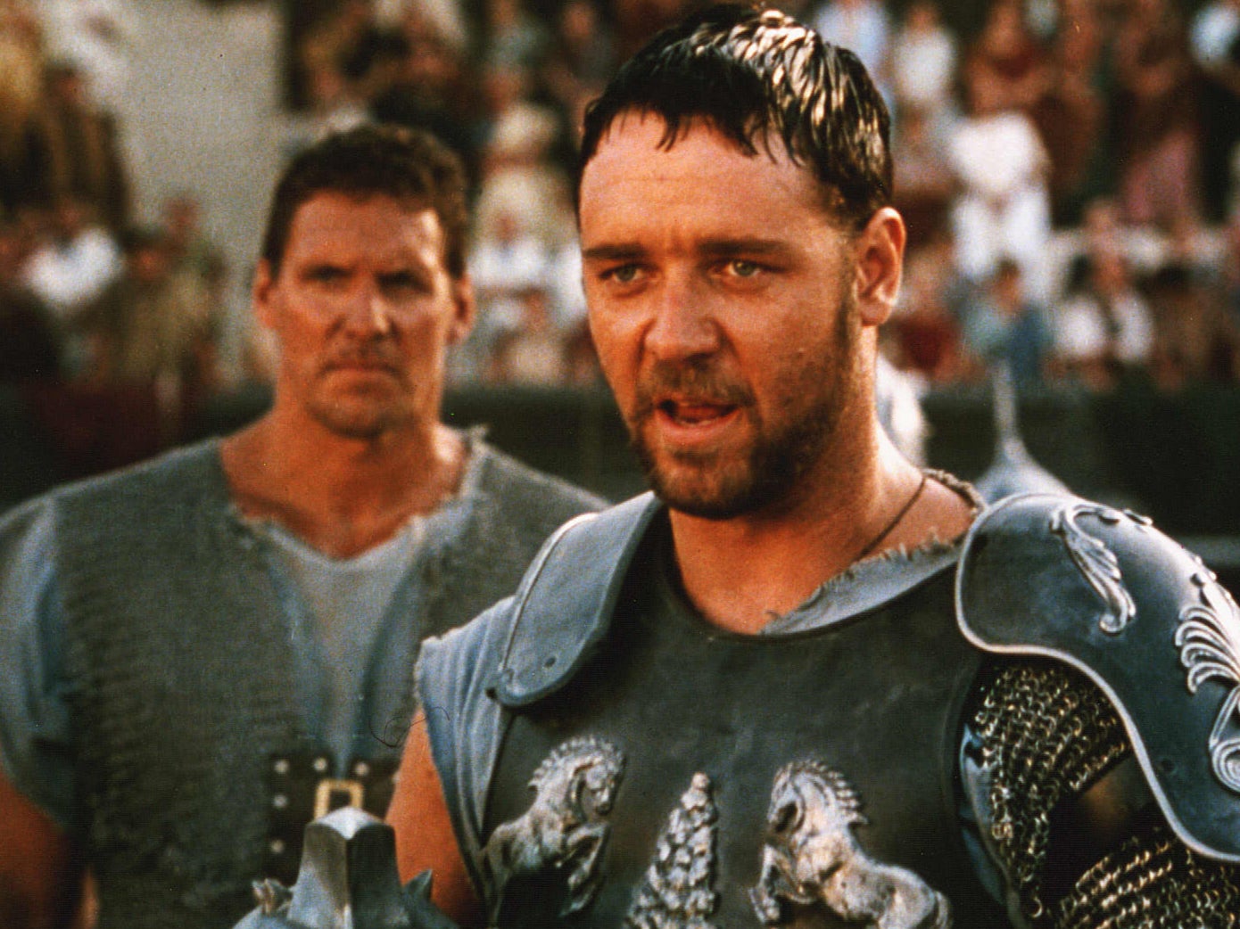 Swords and sandals: Russell Crowe in ‘Gladiator’