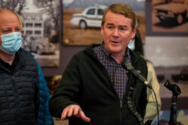 <p>Colorado US Senator Michael Bennet</p>