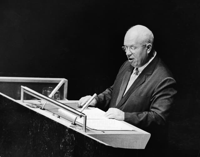 <p>Nikita Khrushchev oversaw the post-war rebuilding of Kiev and the rest of Ukraine </p>