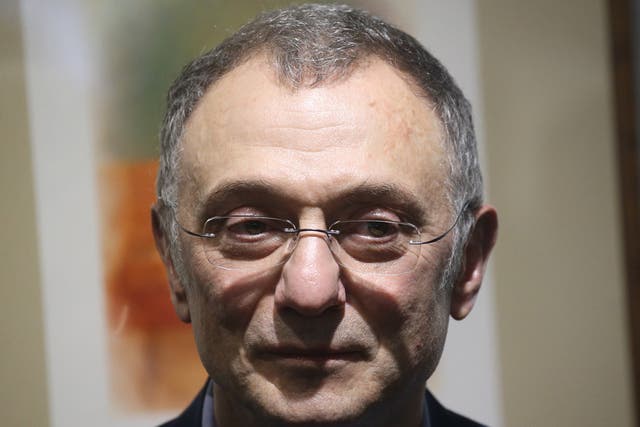 <p>Russian billionaire Suleyman Kerimov shown here in April 2021</p>