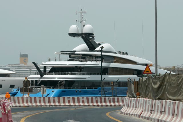 Emirates Oligarch's Yacht