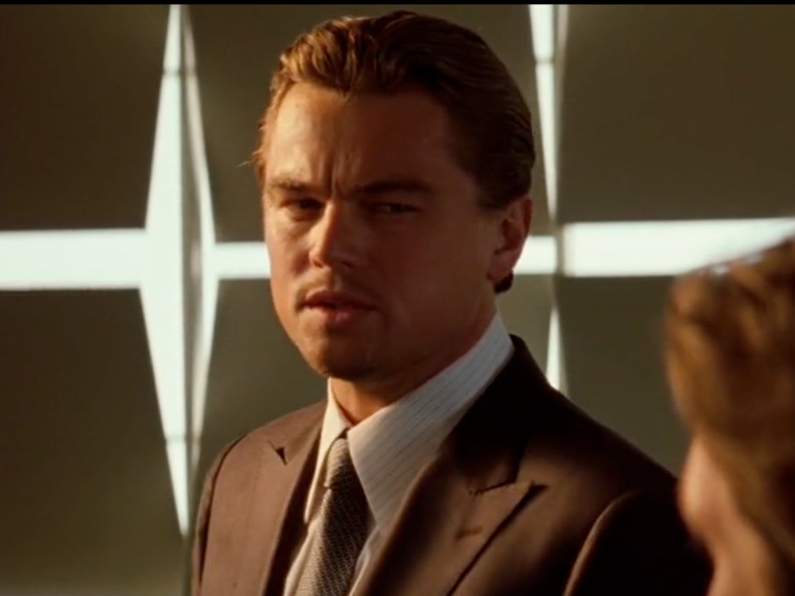 Leonardo Dicaprio in ‘Inception'