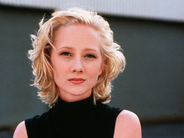 <p>American actor Heche </p>