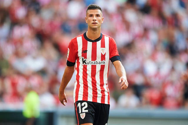 Gorka Guruzeta scored his first goals for Athletic Bilbao as they won at Cadiz (Press In Photo Sport Agency/Alamy/PA)